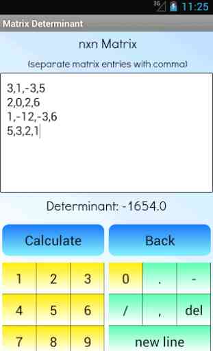 Matrix Determinant Calculator 3