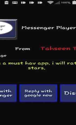 Messenger Text Player 3