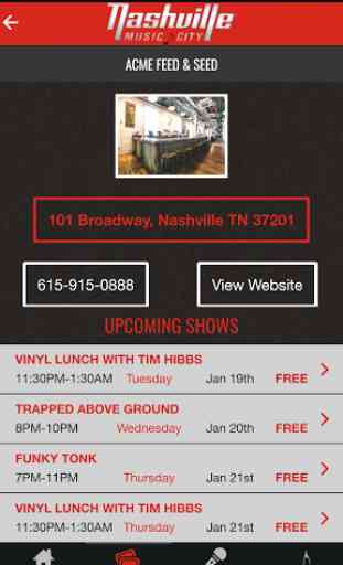 Nashville Live Music Guide 2