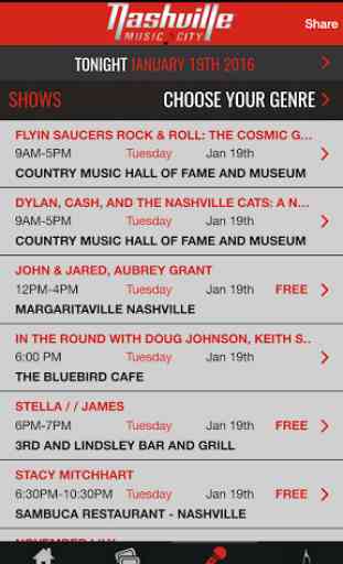 Nashville Live Music Guide 4