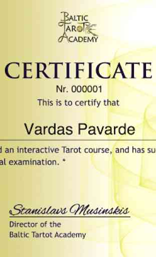 Professional Tarot Education 1
