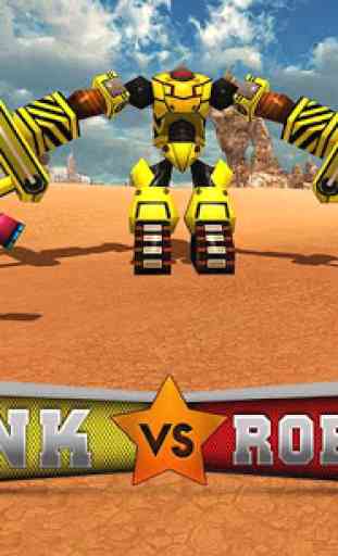 Tank Vs Robots: Real Tank War 1