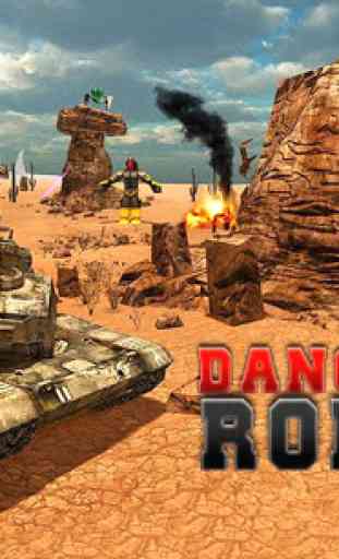 Tank Vs Robots: Real Tank War 3