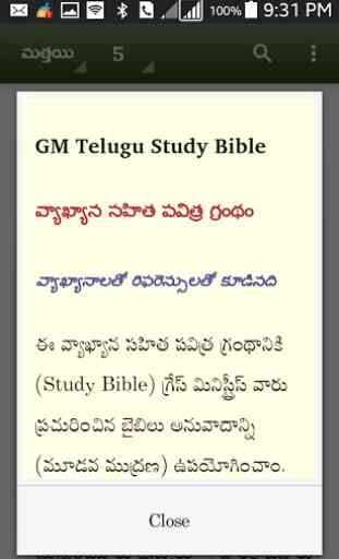 Telugu Study Bible 4