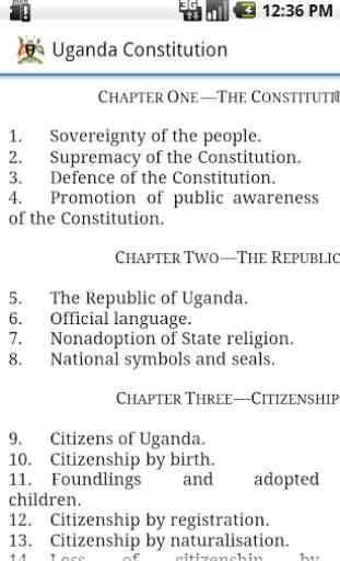 Uganda Constitution 1