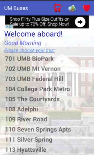 University of Maryland Buses 1