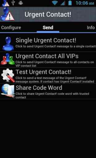 Urgent Contact! lite 3