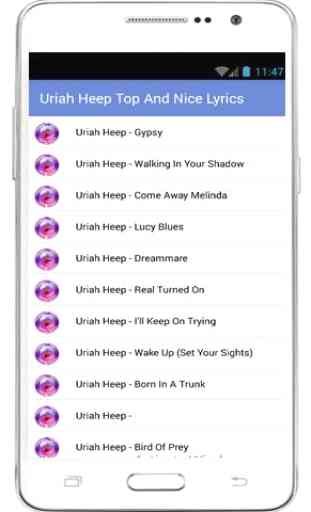 Uriah Heep Lyrics 1