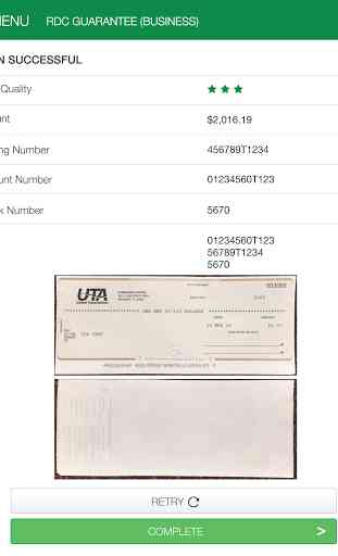 UTA Mobile Deposit 3