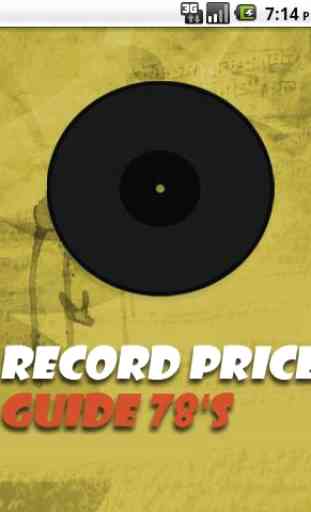 Vinyl Record Price Guide 78's 1