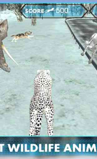 Wild Snow Leopard Attack 3D 3