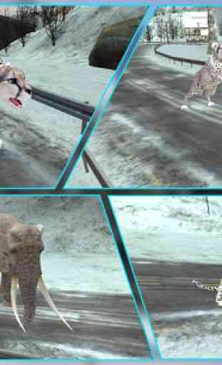 Wild Snow Leopard Attack 3D 4