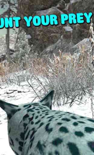 Wild Snow Leopard Simulator 3D 3