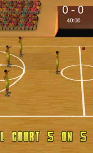 Basketball 3D Game 2015 3
