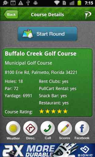 Buffalo Golf GPS 3