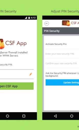 CSF App for Firewall on WHM 1
