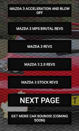 Engine sounds of Mazda 3 1