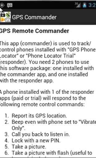 GPS Phone Commander 2