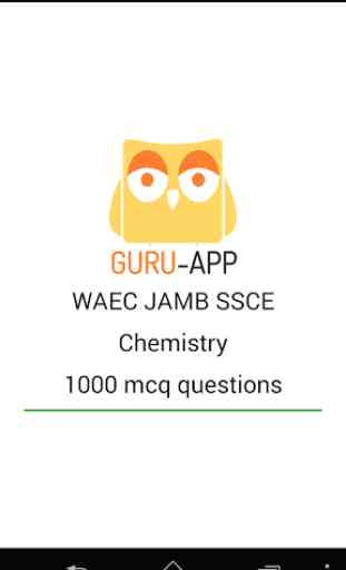 JAMB WAEC Chemistry Guru-App 3