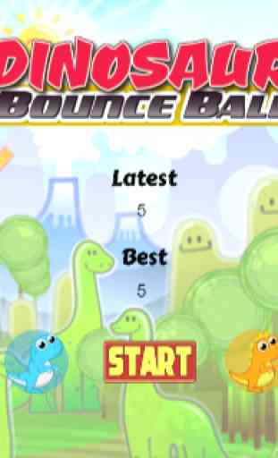 Kids dinosaur bouncing ball 2
