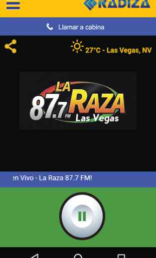 La Raza 87.7 FM 1