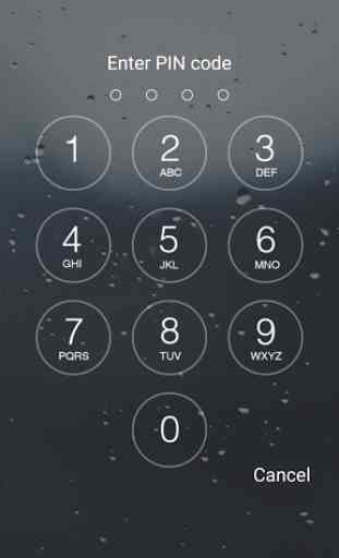Lock screen Phone 7 - OS 10 3