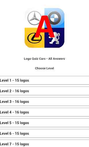 Logo Quiz - Cars - All Answers 1