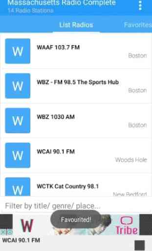 Massachusetts Radio Complete 1