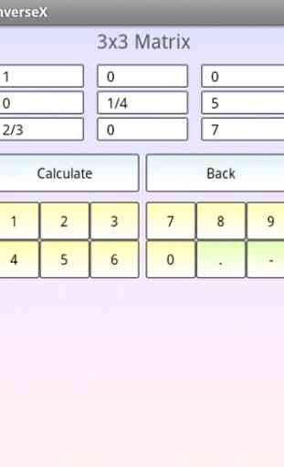 Matrix Inversion Calculator 2