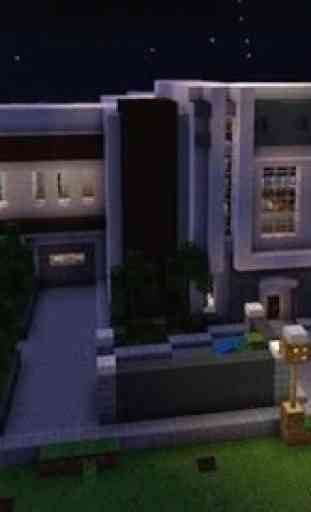 Modern Mansion map for MCPE 1