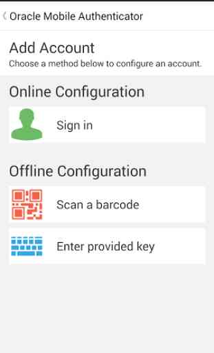Oracle Mobile Authenticator 1