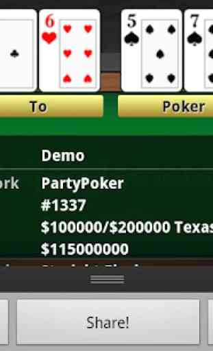 Poker Memento Replayer FREE 1
