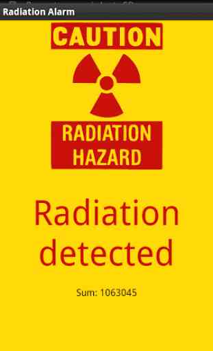 Radiation Alarm 2