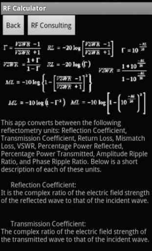 Reflectometry Calculator 2
