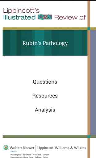 Rubin's Pathology Q&A Review 1