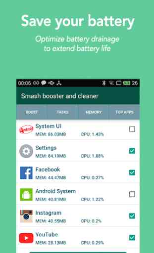 Smash cleaner and booster 3