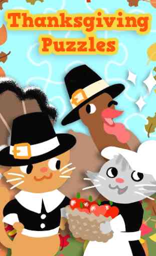 Thanksgiving Puzzles for Kids 1