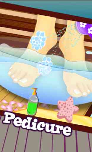 Toe Nail Art – Girls Game 2