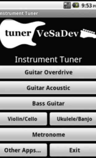 Tuner and metronome 1