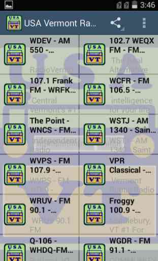 USA Vermont Radio 2
