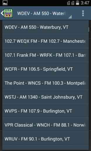 USA Vermont Radio 4