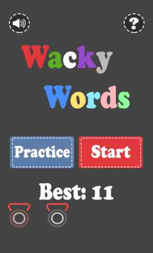 Wacky Words 1
