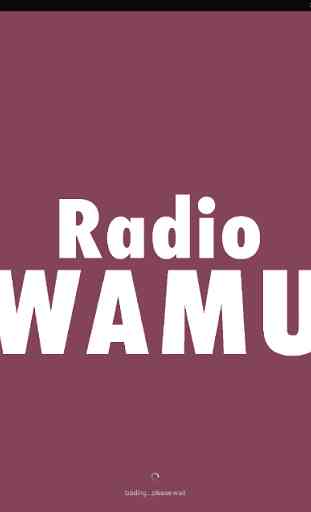 WAMU Radio Washington 1