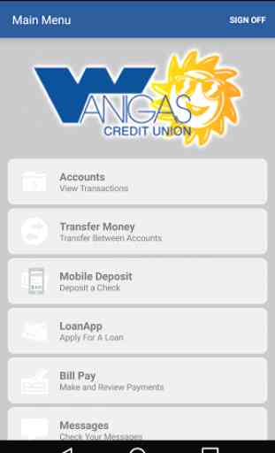 Wanigas Credit Union Mobile 1