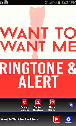 Want To Want Me Ringtone 2