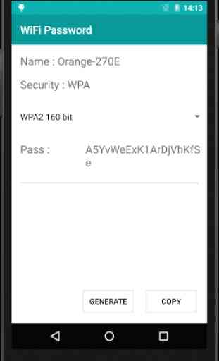 WiFi Password WEP WPA 2