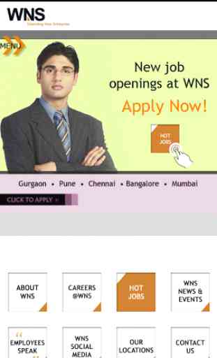 WNS Careers on Mobile 2