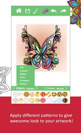 Adult Coloring For Butterfly 3