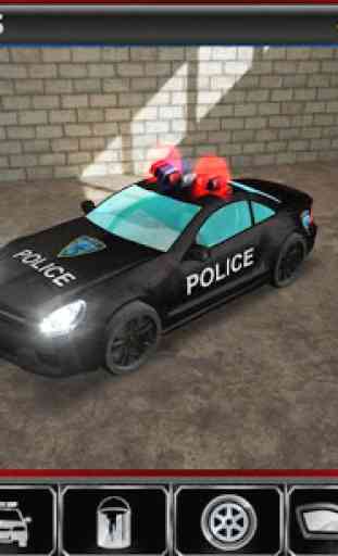 Car Parking 3D: Police Cars 1