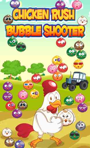 Chicken Rush Bubble Shooter 1